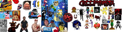 mlg vs creepypasta|MLG vs CREEPYPASTAS! TOTAL WAR! .